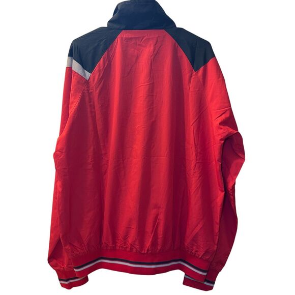 Nike Windbreaker Jacket Men’s Men's Size XXL Red/Blue/Gray Full Zip 90s Y2K VTG - Picture 2 of 7